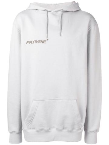 Polythene* Optics Logo Hoodie - Grey