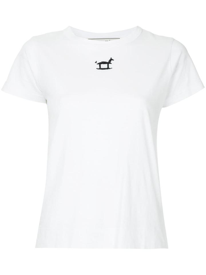 Tu Es Mon Trésor Rocking Horse T-shirt - White