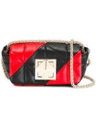 Sonia Rykiel Quilted Crossbody Bag, Women's, Black, Cotton/leather