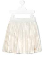 Carrèment Beau - Pleated Skirt - Kids - Polyamide/viscose - 4 Yrs, Toddler Girl's, Nude/neutrals