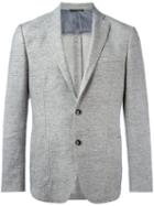 Tonello Pocket Blazer, Men's, Size: 46, Grey, Linen/flax/cupro/virgin Wool