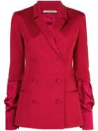 Hellessy Double-breasted Blazer - Red