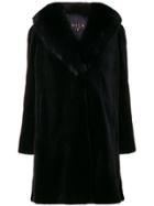 Cara Mila Jamelle Mink And Fox Coat - Blue