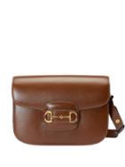 Gucci 1955 Horsebit Shoulder Bag - Brown