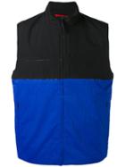 The North Face - Colour Block Zipped Waistcoat - Men - Polyester - S, Blue, Polyester