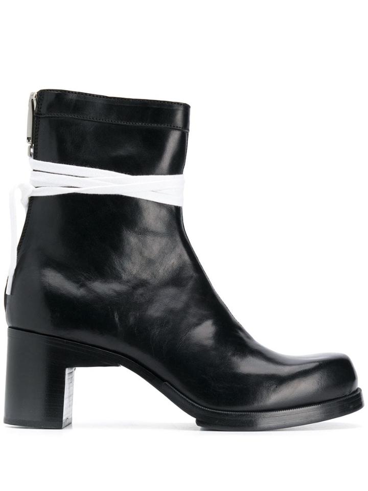1017 Alyx 9sm Chunky Heel Ankle Boots - Black