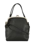 Yohji Yamamoto Clasp 2way Shoulder Bag - Black