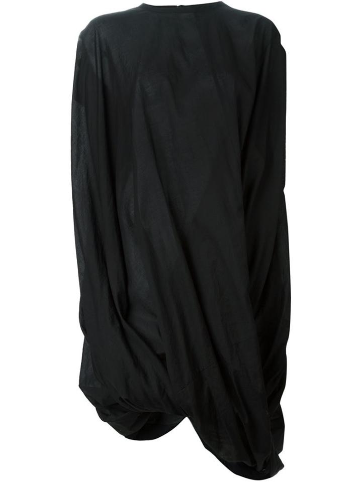 Junya Watanabe Comme Des Garçons Asymmetric Drape Dress