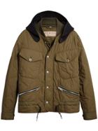 Burberry Quilted Bomber Jacket - Green