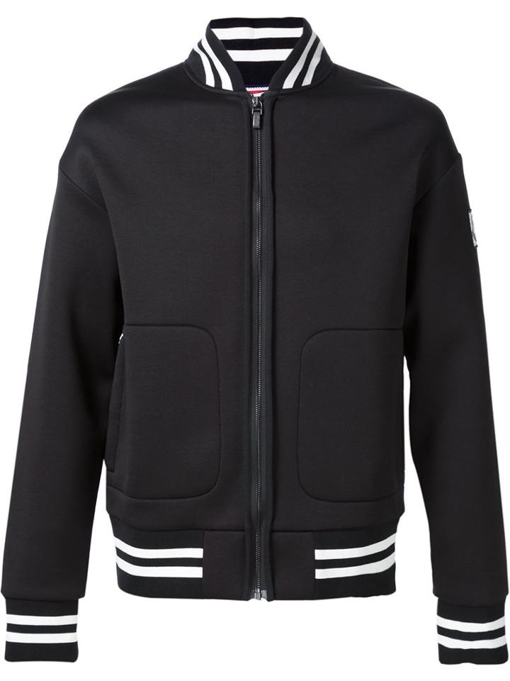 Moncler Gamme Bleu Zipped Bomber Jacket