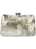 Serpui Glitter Clutch - Grey