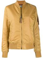 Alpha Industries Slim Fit Bomber Jacket - Neutrals