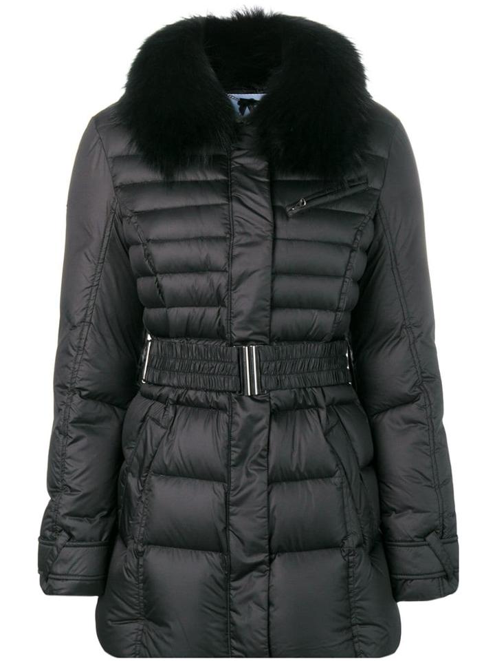 Blumarine Padded Coat - Black