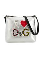 Dolce & Gabbana Kids I Love D & G Shoulder Bag - Metallic