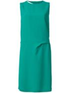 8pm Slit Back Dress, Women's, Size: Medium, Green, Polyester/viscose