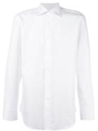 Canali Classic Shirt, Men's, Size: 38, White, Cotton