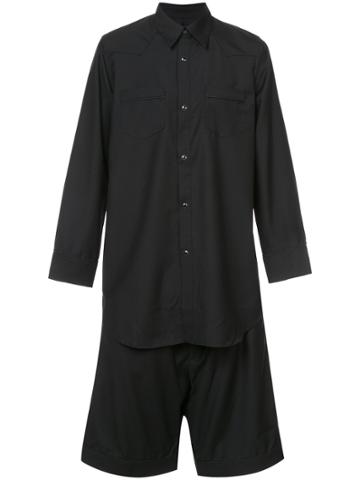 Kidill Classic Button Jumpsuit - Black