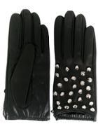 Manokhi Studded Gloves - Black