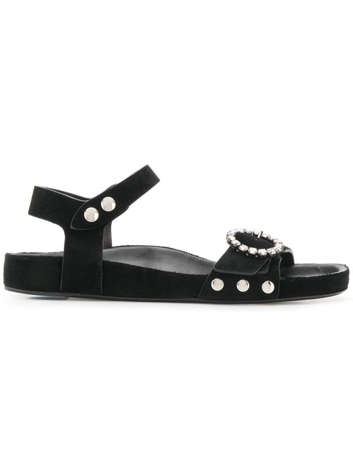 Isabel Marant Strap Sandals - Black