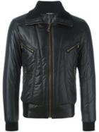 Dolce & Gabbana Padded Jacket, Men's, Size: 46, Black, Polyamide/polyester