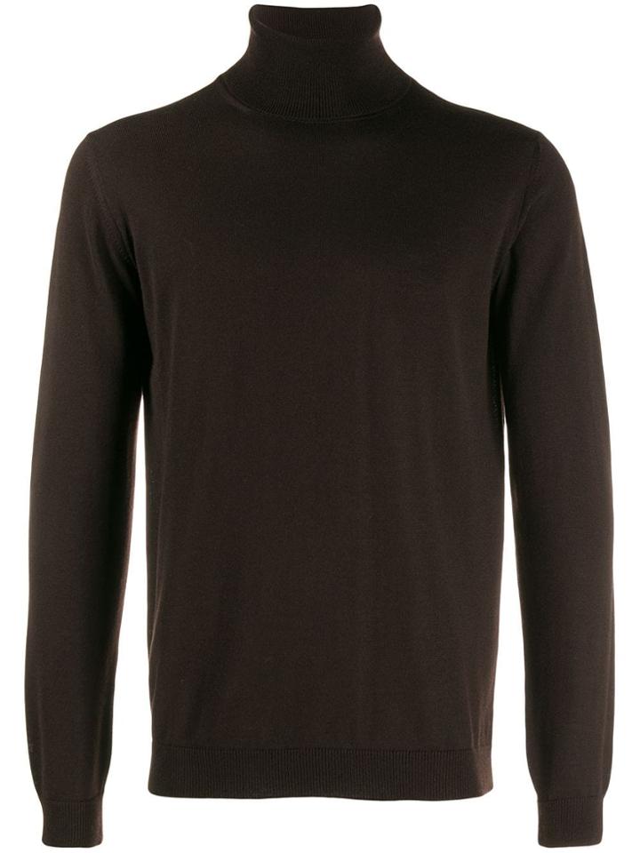 Nuur Turtleneck Jumper - Brown