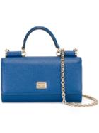 Dolce & Gabbana Mini 'von' Shoulder Bag, Women's, Blue