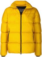 Herno Classic Zip-up Puffer Jacket - Yellow
