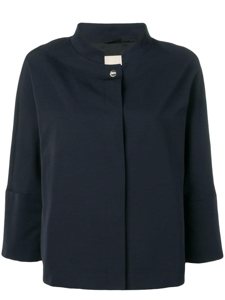 Herno Wide Sleeve Jacket - Blue