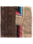 Pierre-louis Mascia 'note' Scarf, Women's, Brown, Cashmere