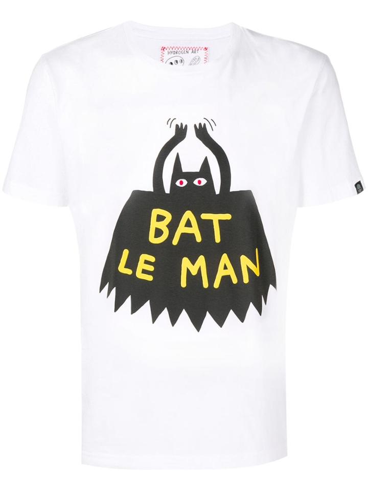 Hydrogen Graphic Print T-shirt - White