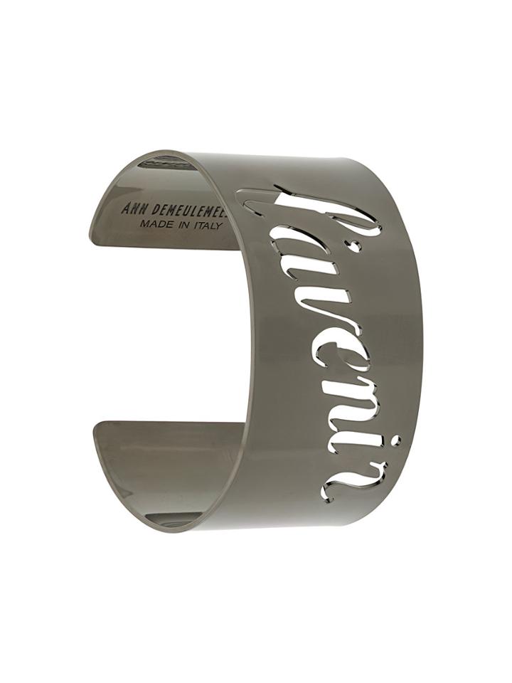 Ann Demeulemeester L'avenir Cuff - Metallic