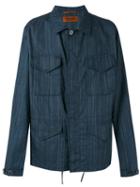 Missoni - Striped Shirt Jacket - Men - Cotton/linen/flax - L, Blue, Cotton/linen/flax