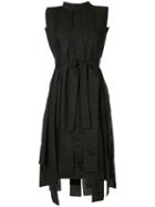 Symetria Elevate Belted Dress - Black