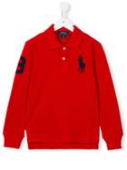 Ralph Lauren Kids 'big Pony' Polo Shirt, Boy's, Size: 8 Yrs, Red