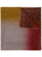 Faliero Sarti Colour Block Scarf - Red