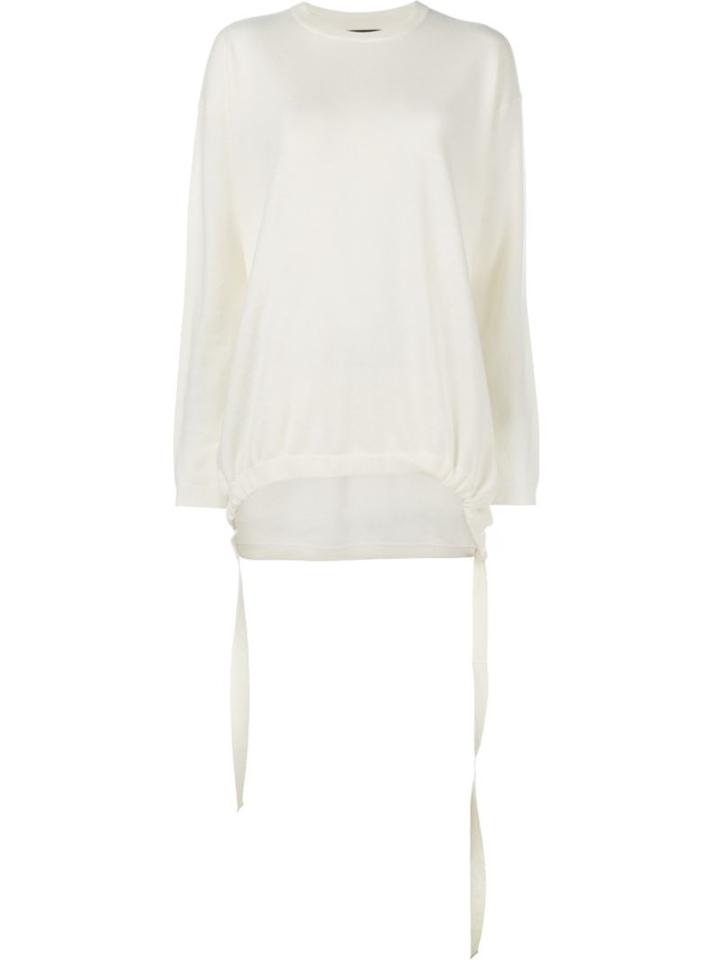 Ellery Drawstring Hem Jumper, Women's, Size: Small, Nude/neutrals, Cashmere