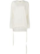 Ellery Drawstring Hem Jumper, Women's, Size: Small, Nude/neutrals, Cashmere