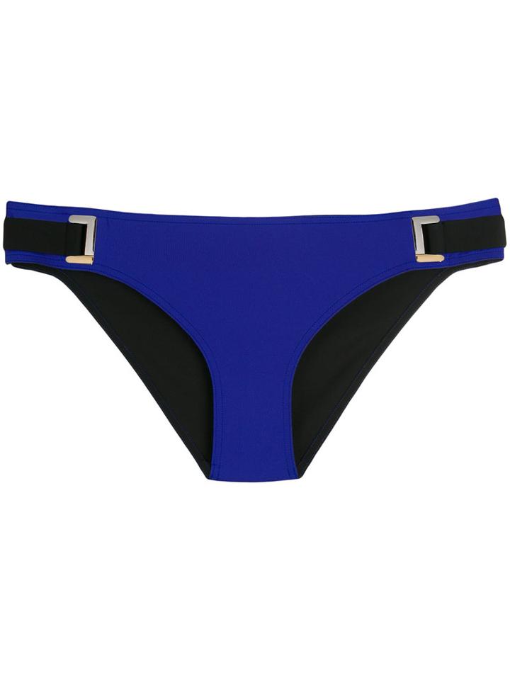 La Perla - Bicolour Classic Bikini Briefs - Women - Polyamide/spandex/elastane - 3, Blue, Polyamide/spandex/elastane