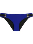La Perla - Bicolour Classic Bikini Briefs - Women - Polyamide/spandex/elastane - 3, Blue, Polyamide/spandex/elastane