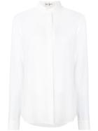 Saint Laurent Long-sleeve Fitted Shirt - White