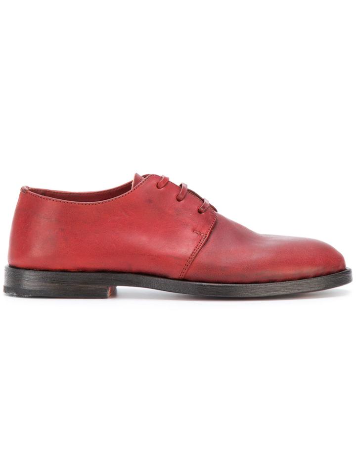 Measponte Leonia Oxford Shoes - Red