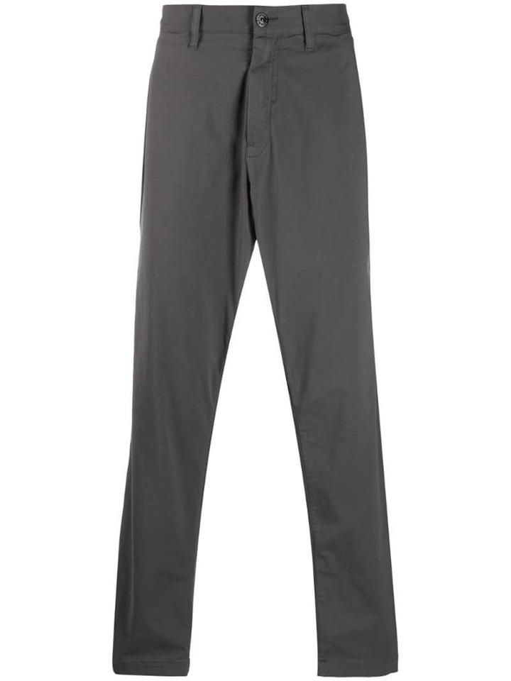 Stone Island Shadow Project Relaxed-fit Straight-leg Trousers - Grey
