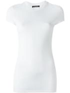 Balmain Slim Fit T-shirt, Women's, Size: 36, White, Cotton
