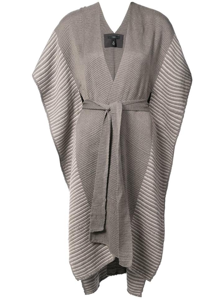 Voz Full Striped Duster - Grey