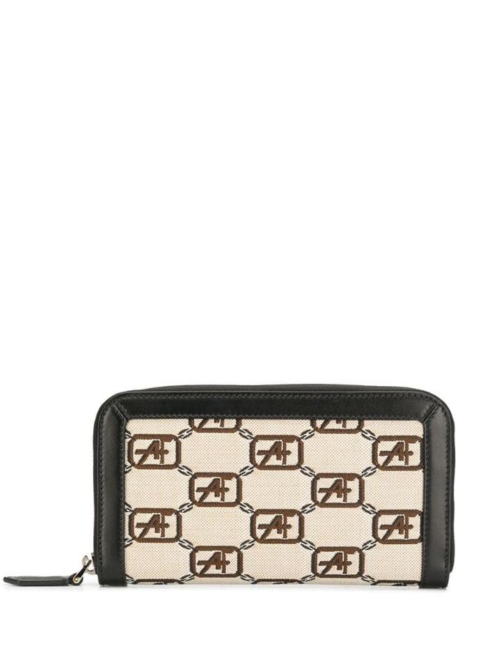 Alberta Ferretti Large Wallet - Neutrals
