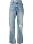 Rag & Bone Distressed Detail Jeans - Blue