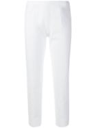 Piazza Sempione Cropped Trousers - White