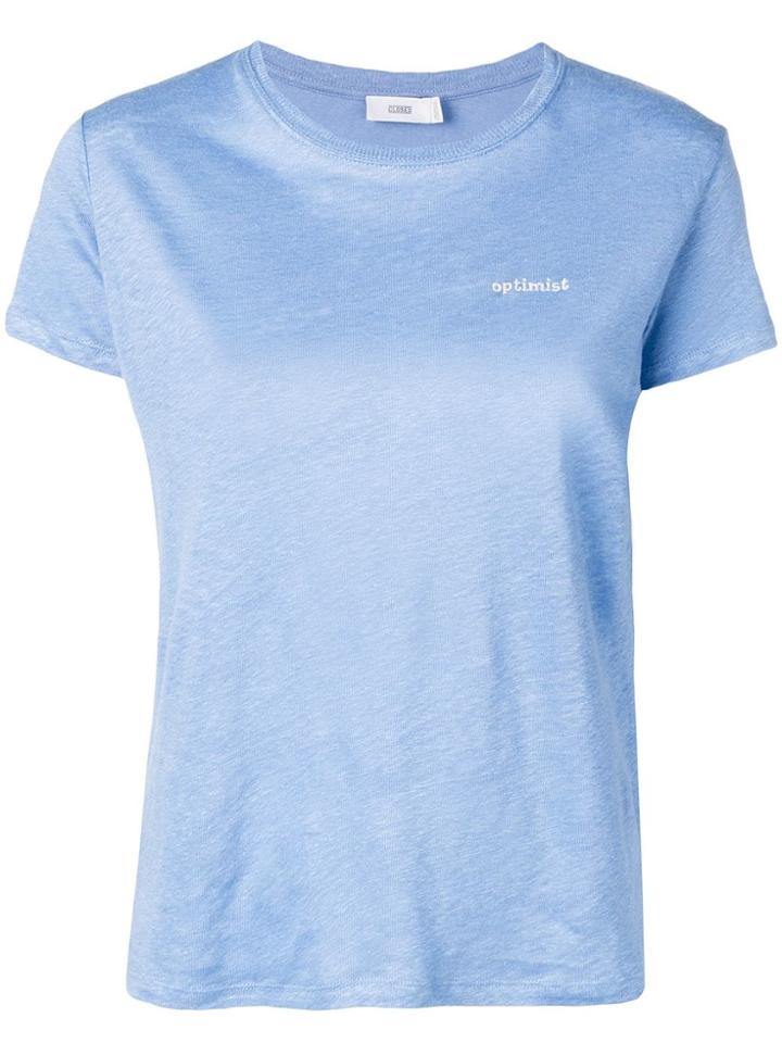 Closed Optimist Embroidery T-shirt - Blue