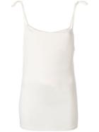 Mm6 Maison Margiela Classic Vest - White