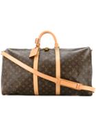 Louis Vuitton Vintage Keepall 55 Bandouliere 2way Bag - Brown
